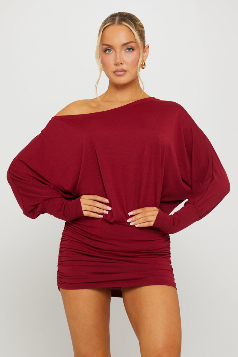 Élise Off-Shoulder Mini Dress