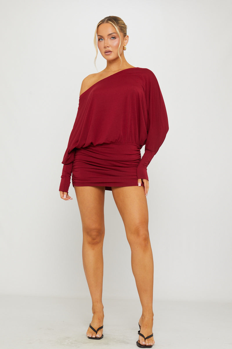 Élise Off-Shoulder Mini Dress