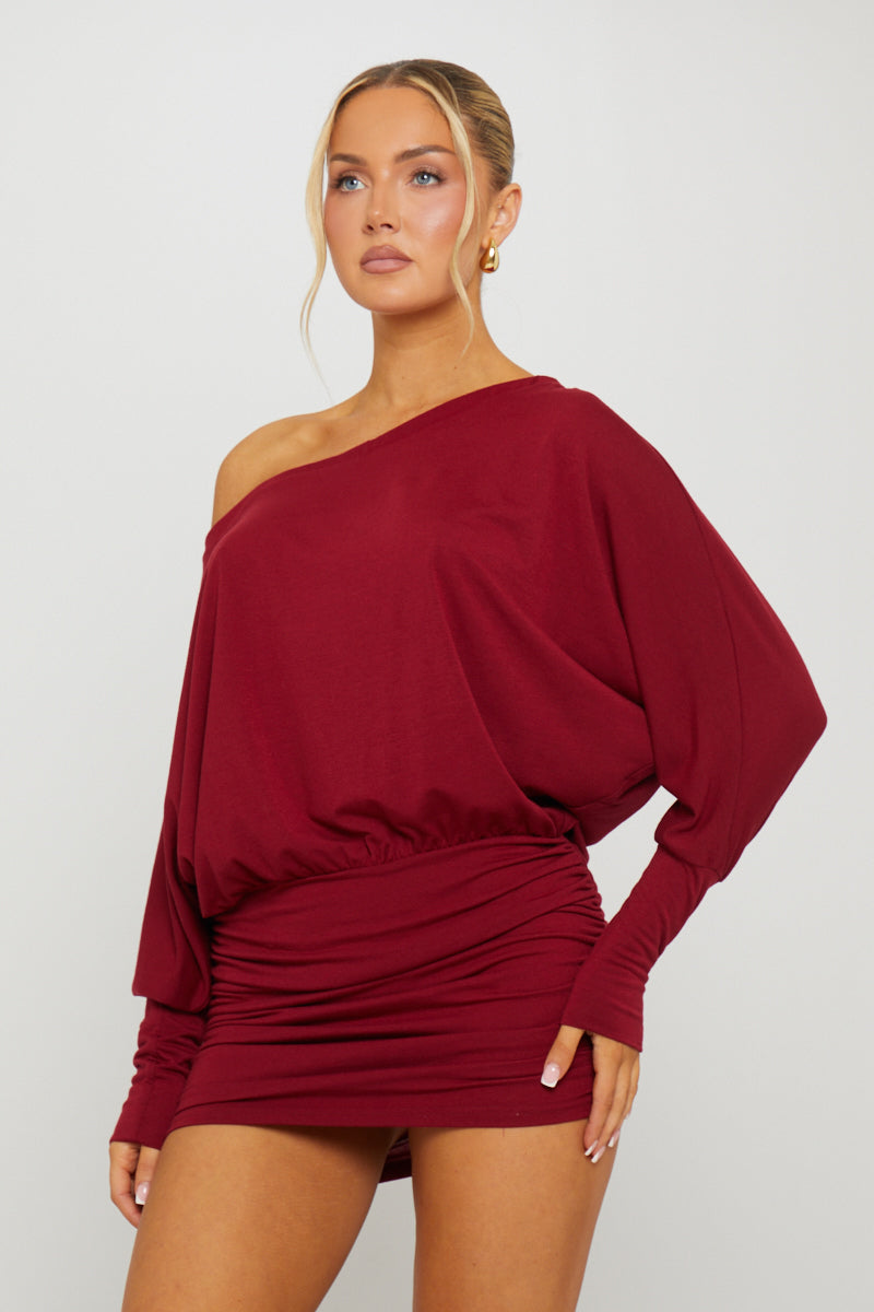 Élise Off-Shoulder Mini Dress