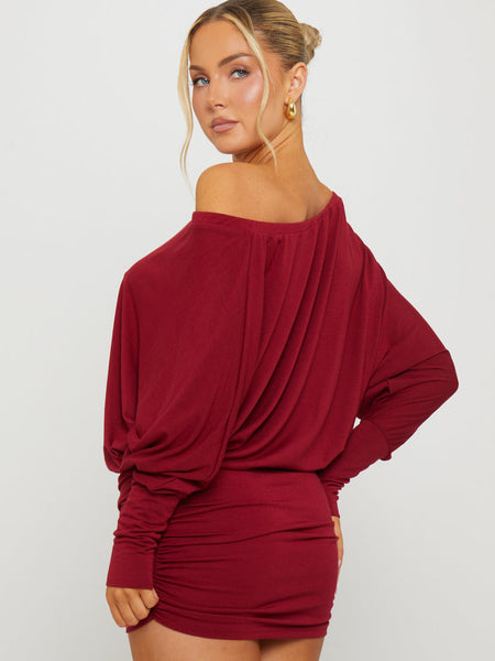 Élise Off-Shoulder Mini Dress