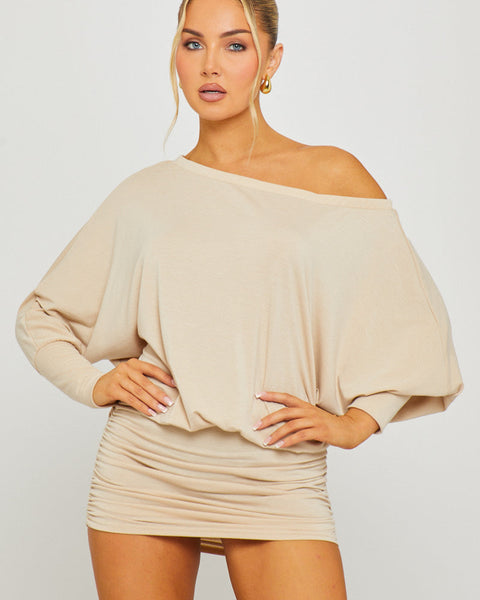Élise Off-Shoulder Mini Dress