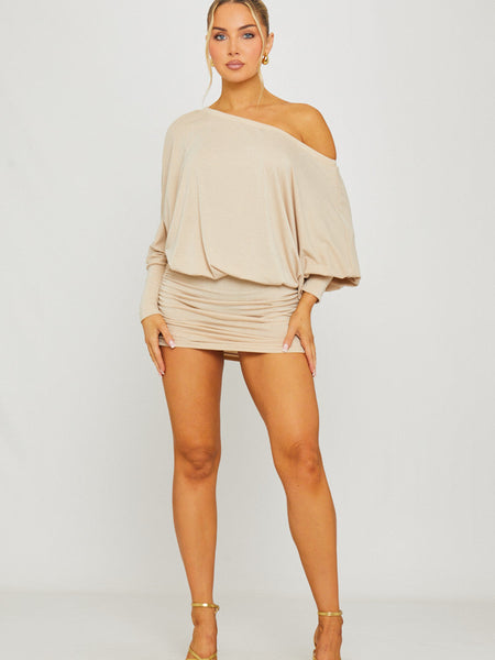 Élise Off-Shoulder Mini Dress