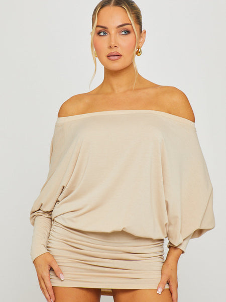 Élise Off-Shoulder Mini Dress