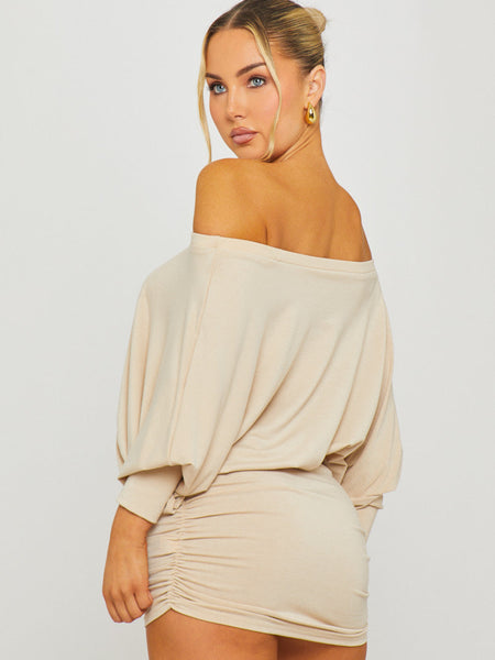 Élise Off-Shoulder Mini Dress