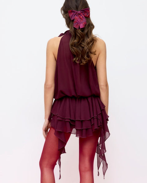 Celeste Chiffon Mini Dress