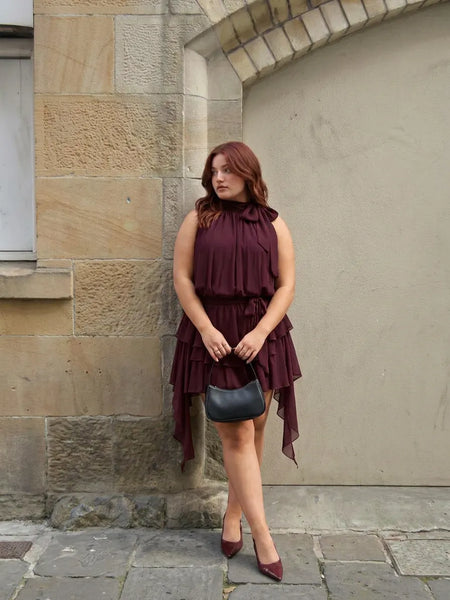 Celeste Chiffon Mini Dress