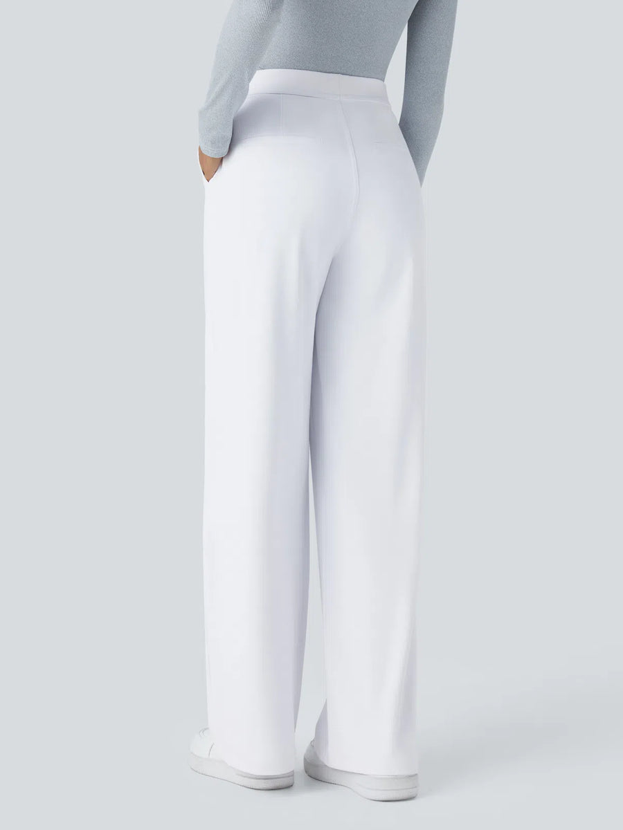 Pantalon tailleur Halara Flex™ DayStretch coupe droite taille haute avec poches