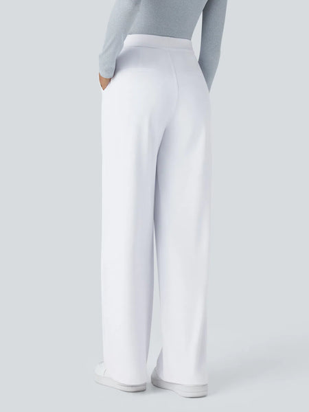 Pantalon tailleur Halara Flex™ DayStretch coupe droite taille haute avec poches