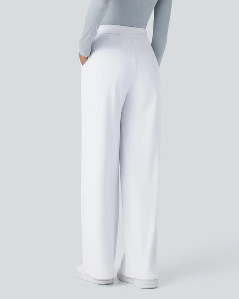 Pantalon tailleur Halara Flex™ DayStretch coupe droite taille haute avec poches