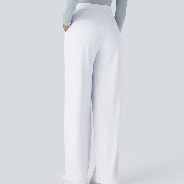 Pantalon tailleur Halara Flex™ DayStretch coupe droite taille haute avec poches