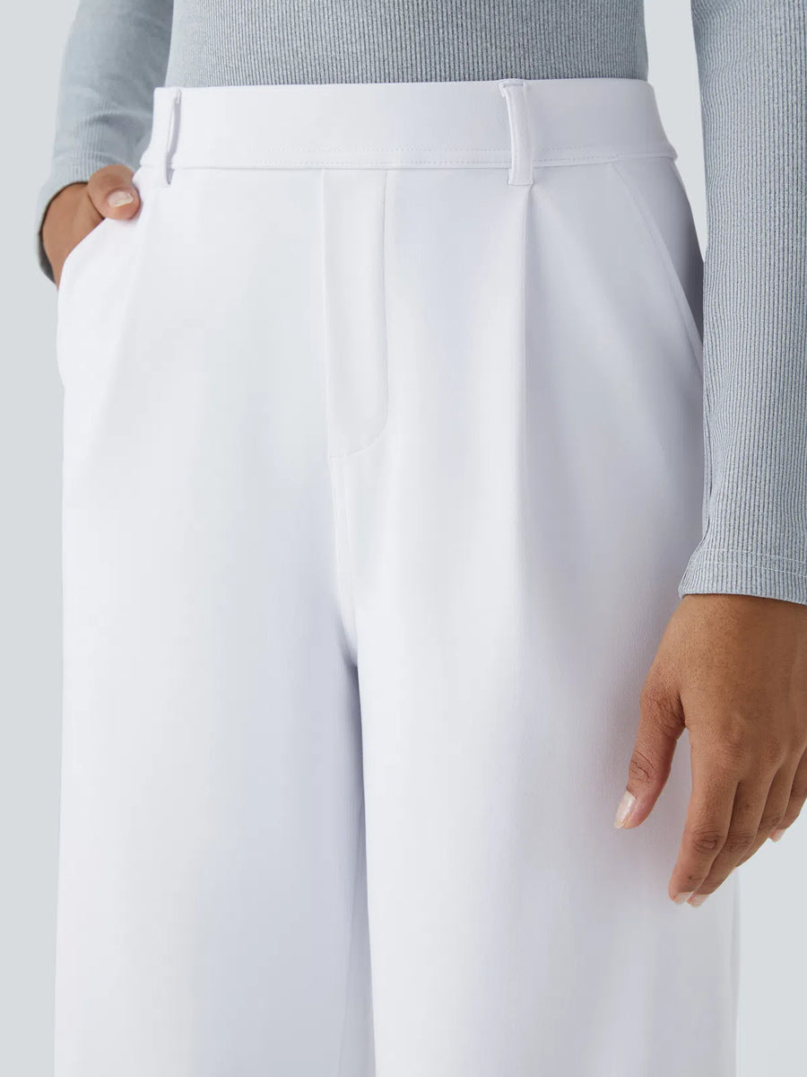 Pantalon tailleur Halara Flex™ DayStretch coupe droite taille haute avec poches