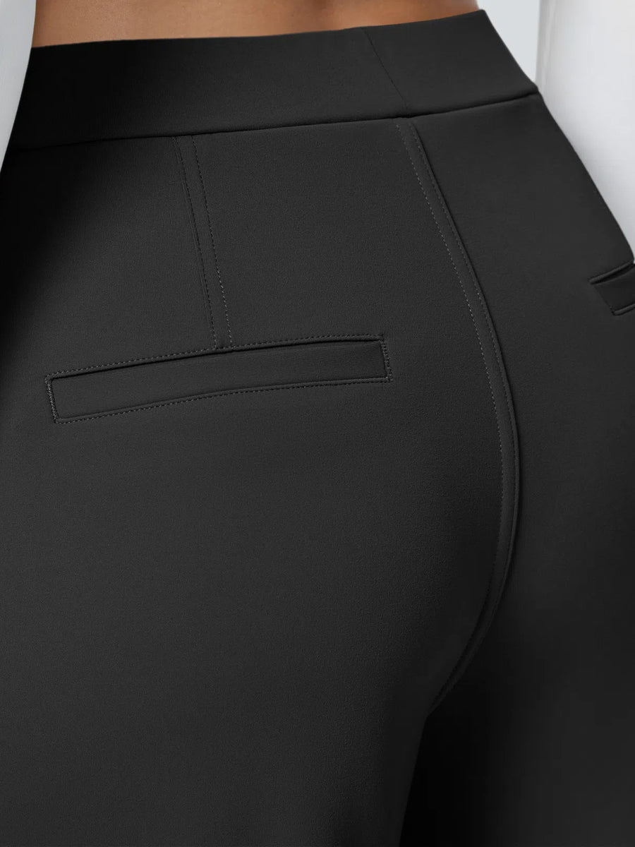 Pantalon tailleur Halara Flex™ DayStretch coupe droite taille haute avec poches