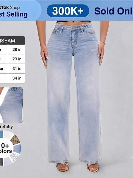 70 % de réduction sur les jeans BBL qui subliment vos courbes