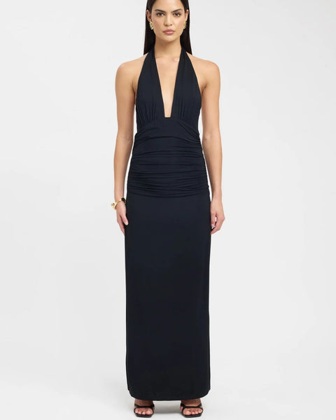 Halter Neck Maxi Dress
