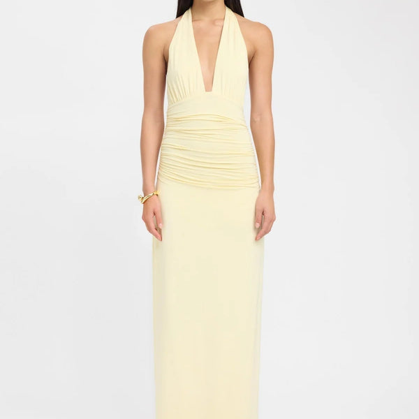 Halter Neck Maxi Dress