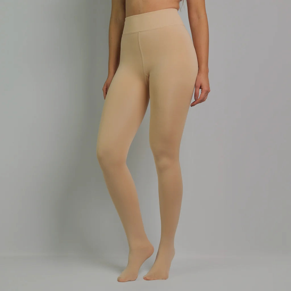 Collants en molleton transparent
