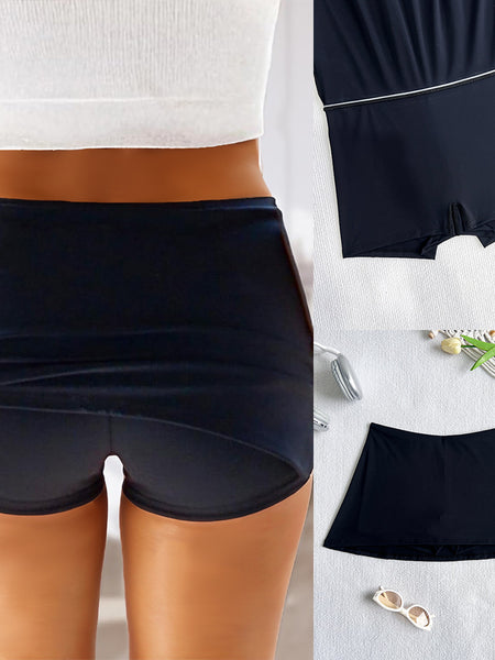 Low Waist Micro Skort