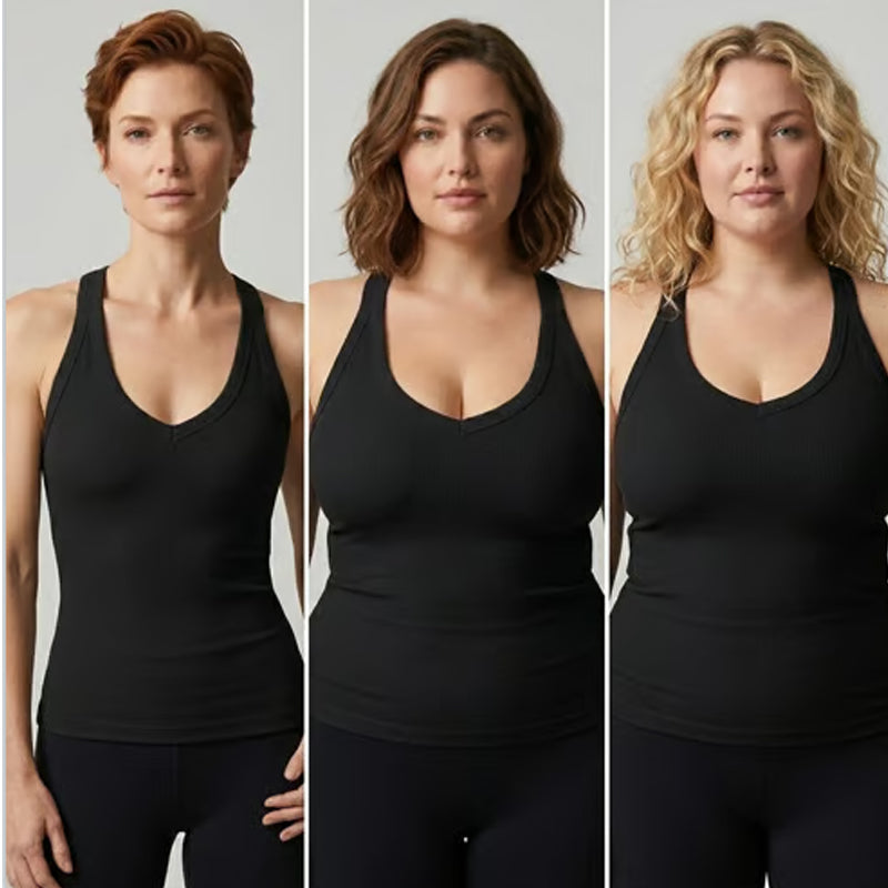 Women's Slim-Fit Padded Tank Top