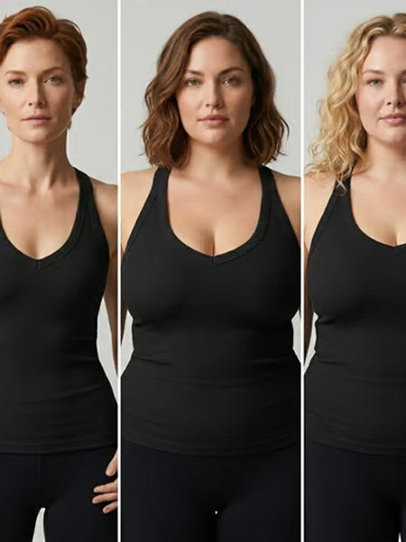 Women's Slim-Fit Padded Tank Top
