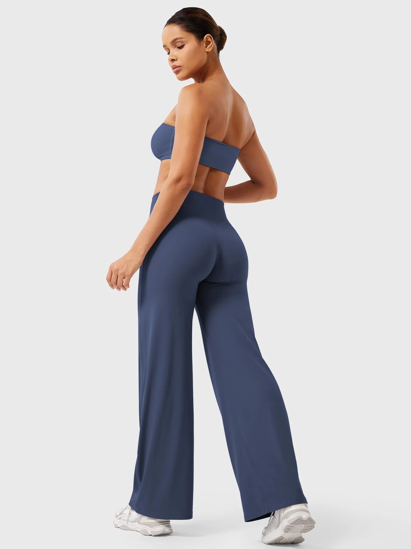 Legging taille haute, coupe droite, 80 cm