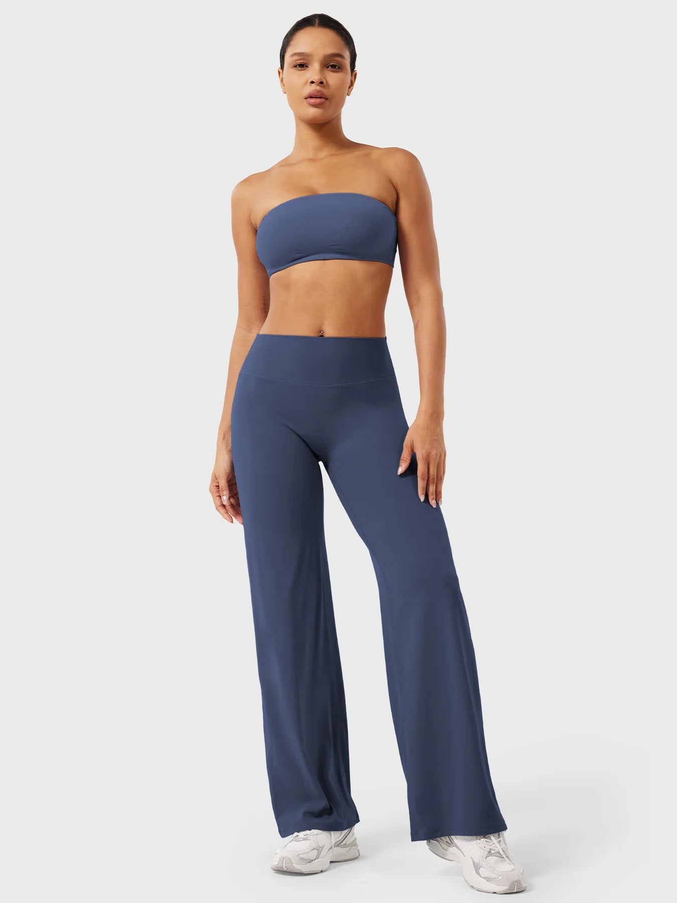 Legging taille haute, coupe droite, 80 cm