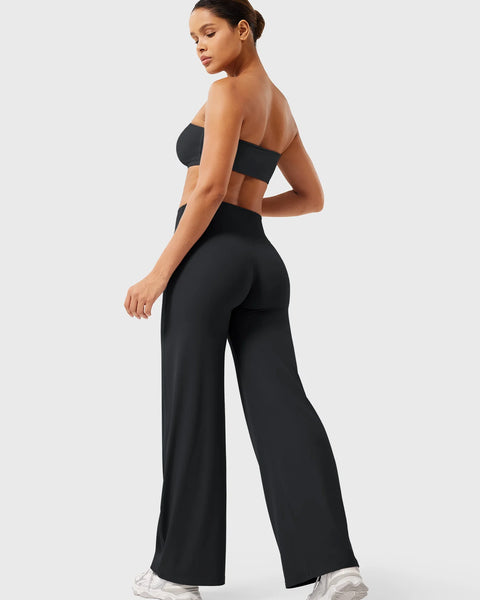 Legging taille haute, coupe droite, 80 cm